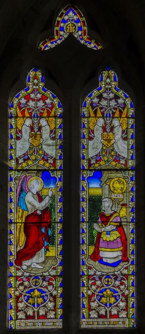 성 코르넬리오 백인대장과 천사_by John Bell of Bristol_photo by Jules & Jenny_in the Church of St Cuthbert in Holme Lacy_England.jpg